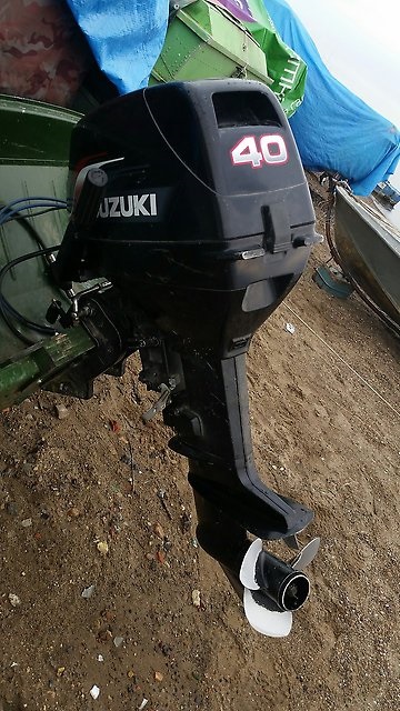 Лодочный мотор Suzuki DT 40 WRS Двухтактный лодочный мотор Сузуки 40